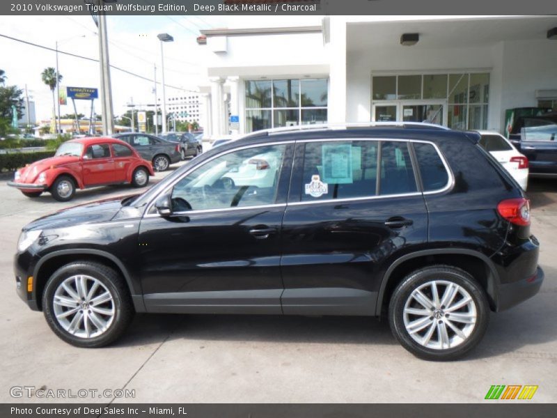 Deep Black Metallic / Charcoal 2010 Volkswagen Tiguan Wolfsburg Edition