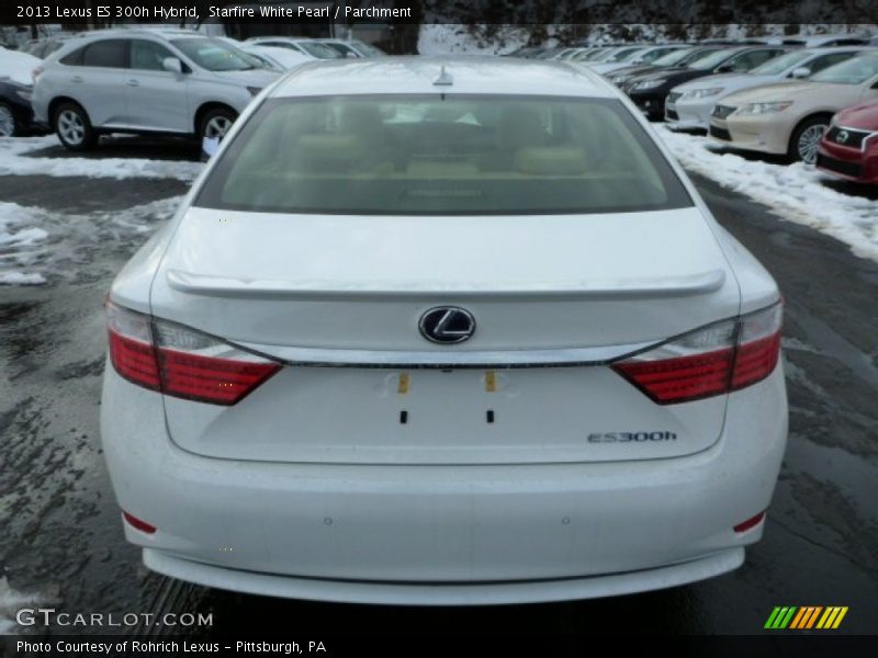 Starfire White Pearl / Parchment 2013 Lexus ES 300h Hybrid