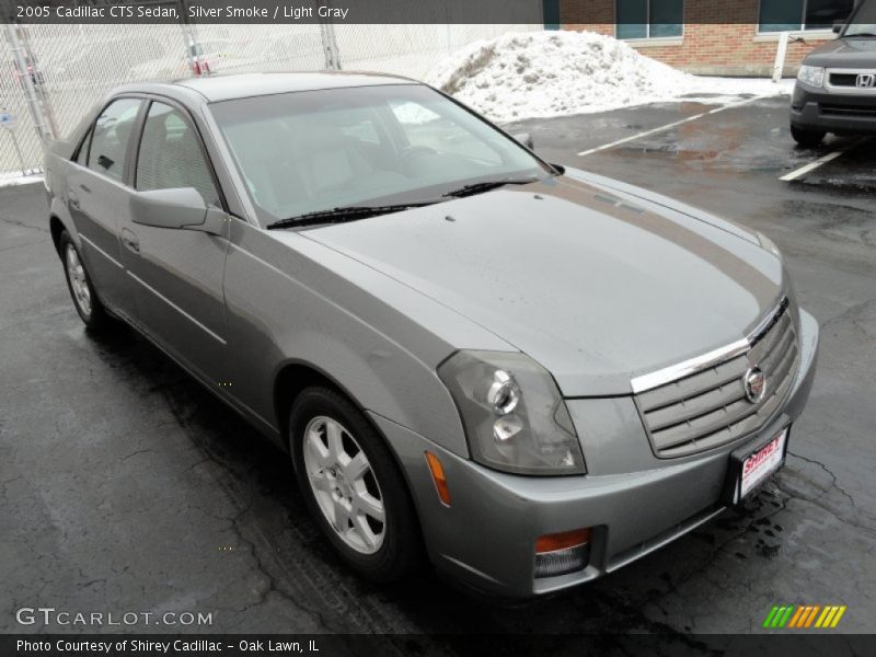 Silver Smoke / Light Gray 2005 Cadillac CTS Sedan