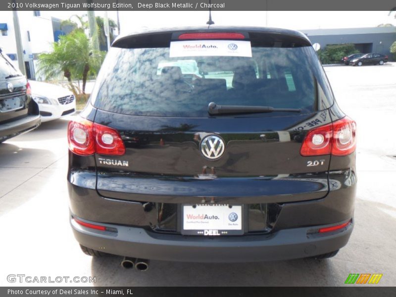 Deep Black Metallic / Charcoal 2010 Volkswagen Tiguan Wolfsburg Edition