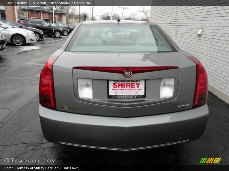 Silver Smoke / Light Gray 2005 Cadillac CTS Sedan