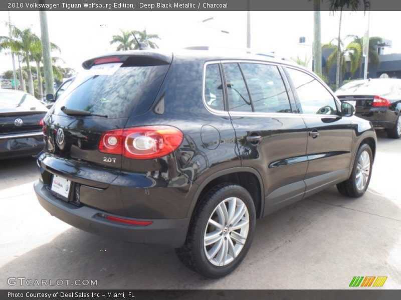 Deep Black Metallic / Charcoal 2010 Volkswagen Tiguan Wolfsburg Edition