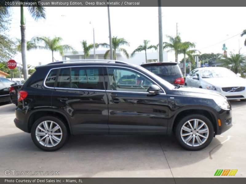 Deep Black Metallic / Charcoal 2010 Volkswagen Tiguan Wolfsburg Edition