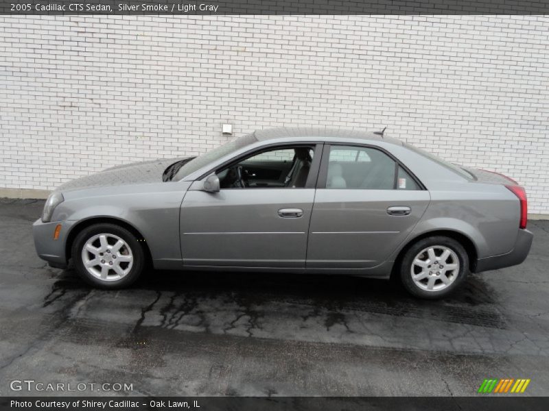 Silver Smoke / Light Gray 2005 Cadillac CTS Sedan