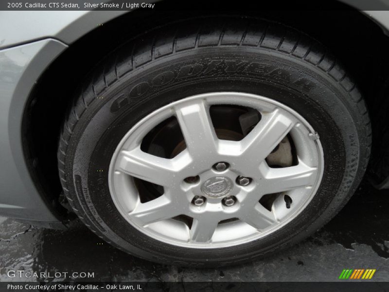 Silver Smoke / Light Gray 2005 Cadillac CTS Sedan