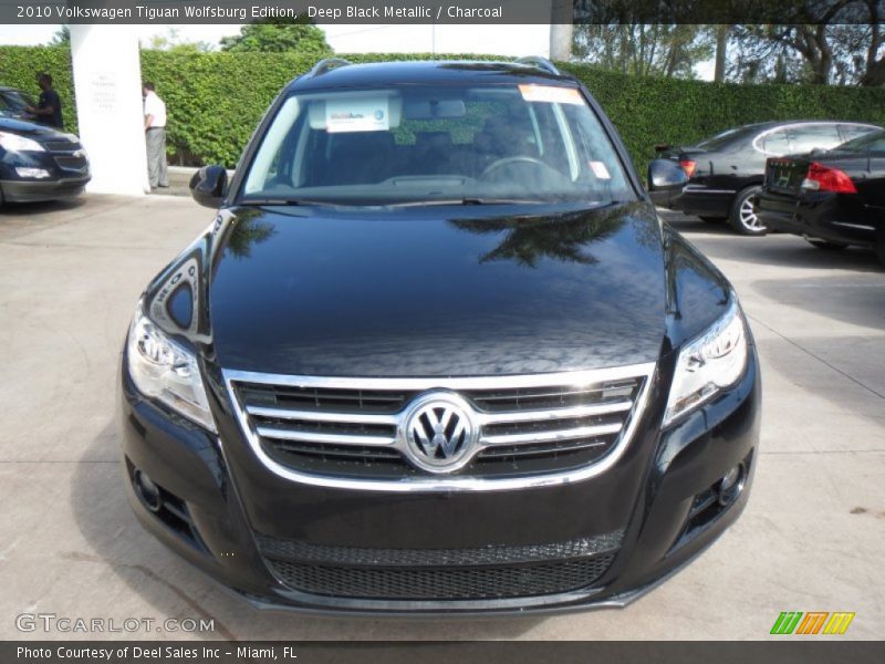 Deep Black Metallic / Charcoal 2010 Volkswagen Tiguan Wolfsburg Edition