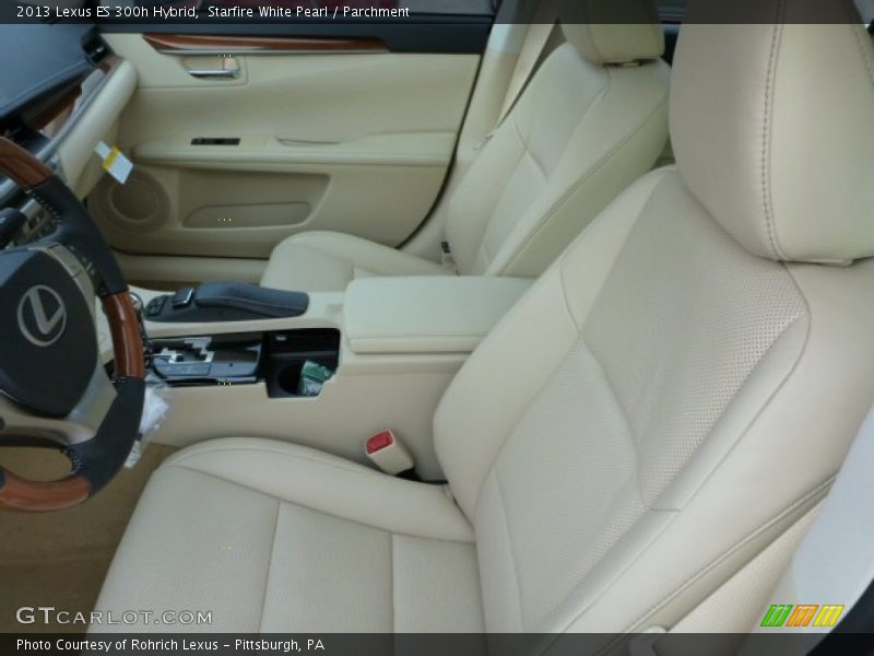 Starfire White Pearl / Parchment 2013 Lexus ES 300h Hybrid