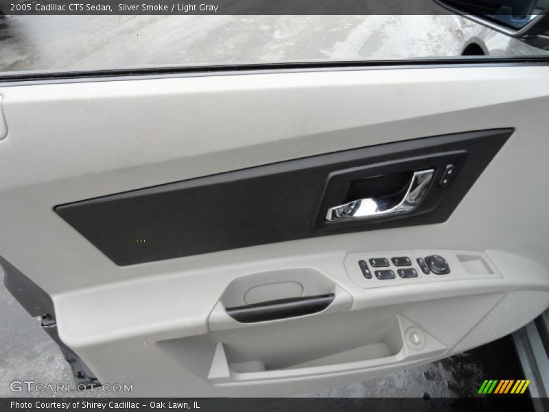 Silver Smoke / Light Gray 2005 Cadillac CTS Sedan
