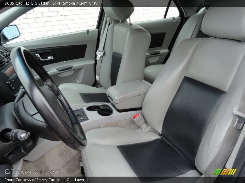 Silver Smoke / Light Gray 2005 Cadillac CTS Sedan