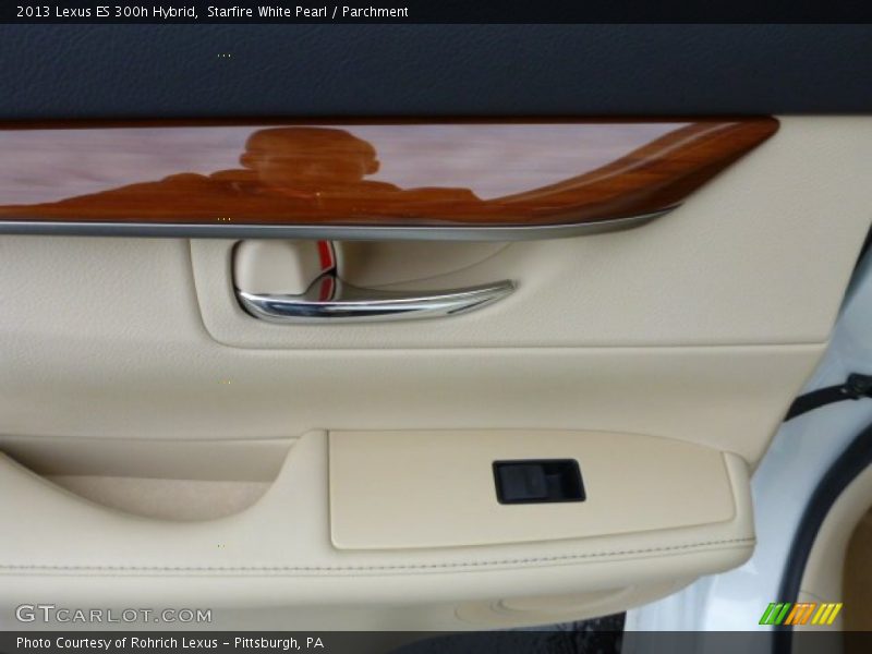 Starfire White Pearl / Parchment 2013 Lexus ES 300h Hybrid