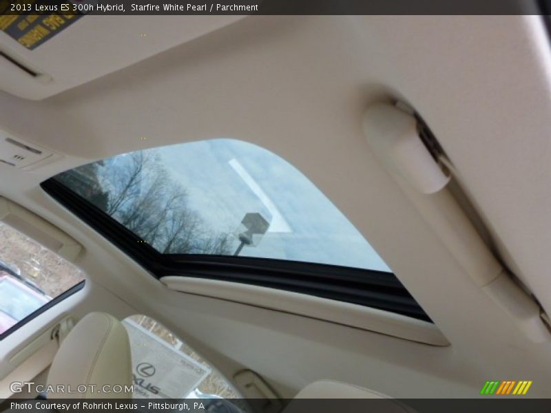 Starfire White Pearl / Parchment 2013 Lexus ES 300h Hybrid