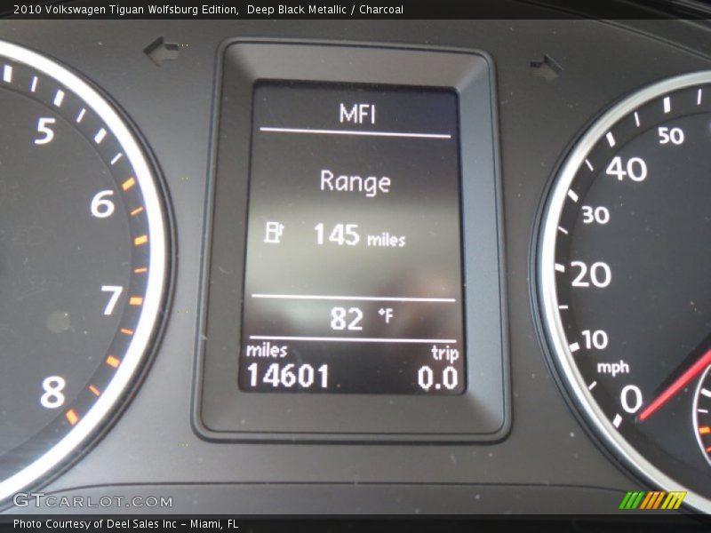 Deep Black Metallic / Charcoal 2010 Volkswagen Tiguan Wolfsburg Edition