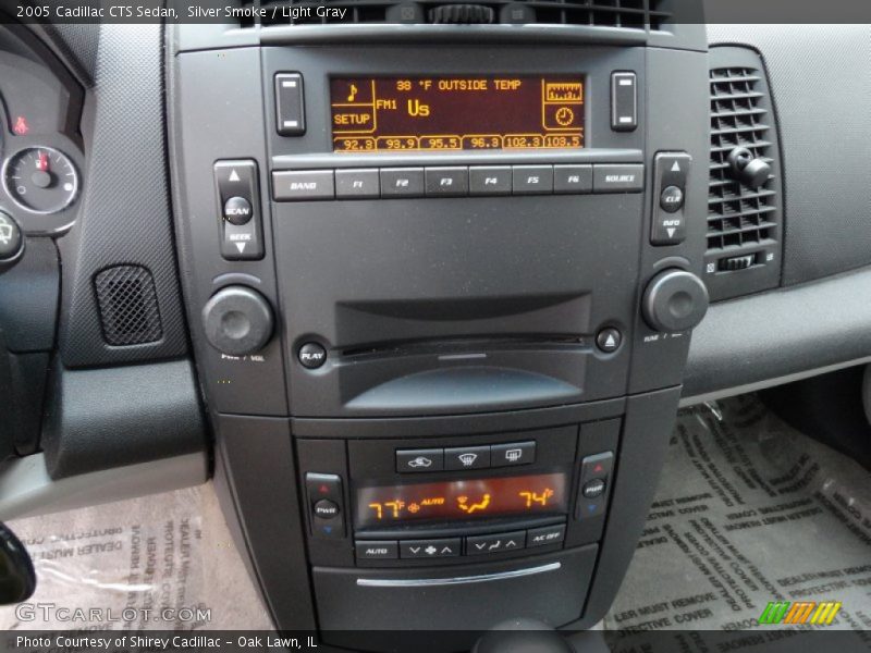 Controls of 2005 CTS Sedan