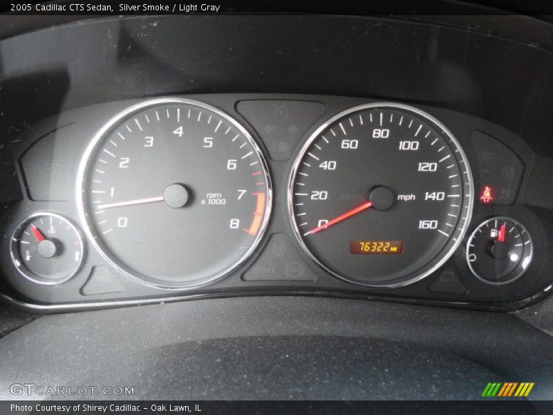 Silver Smoke / Light Gray 2005 Cadillac CTS Sedan
