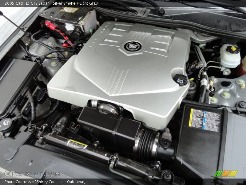 Silver Smoke / Light Gray 2005 Cadillac CTS Sedan