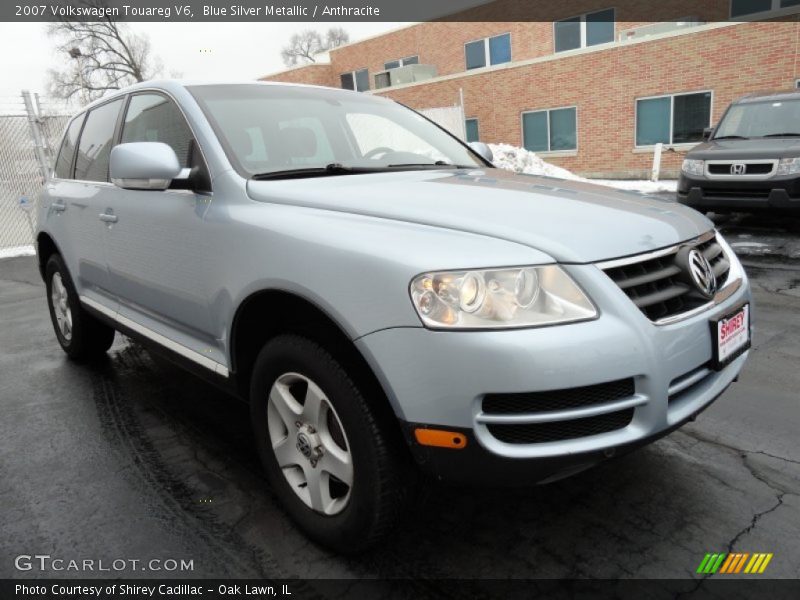 Blue Silver Metallic / Anthracite 2007 Volkswagen Touareg V6