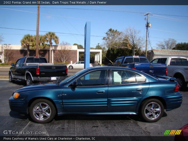  2002 Grand Am SE Sedan Dark Tropic Teal Metallic