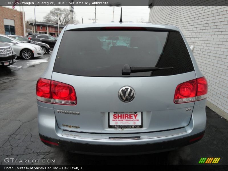 Blue Silver Metallic / Anthracite 2007 Volkswagen Touareg V6