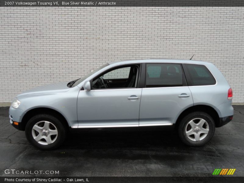  2007 Touareg V6 Blue Silver Metallic