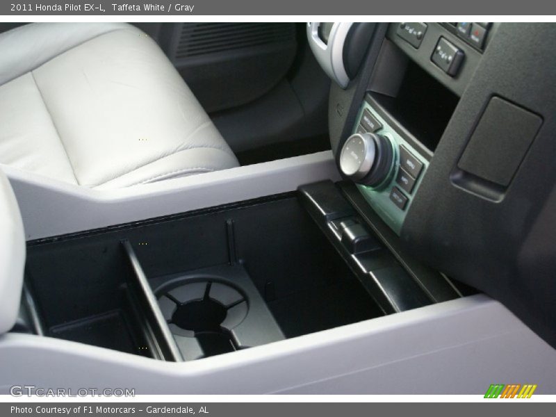 Taffeta White / Gray 2011 Honda Pilot EX-L