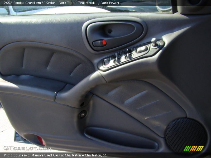 Dark Tropic Teal Metallic / Dark Pewter 2002 Pontiac Grand Am SE Sedan