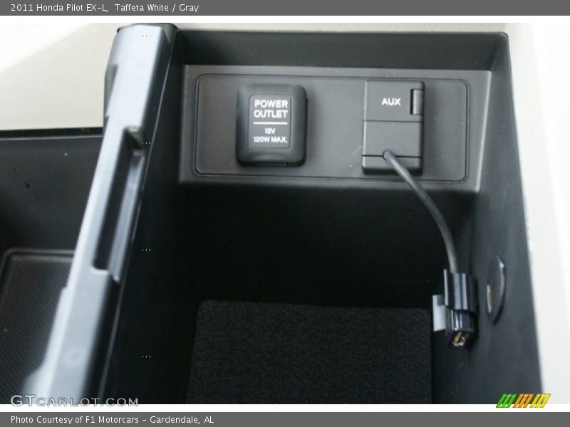 Taffeta White / Gray 2011 Honda Pilot EX-L