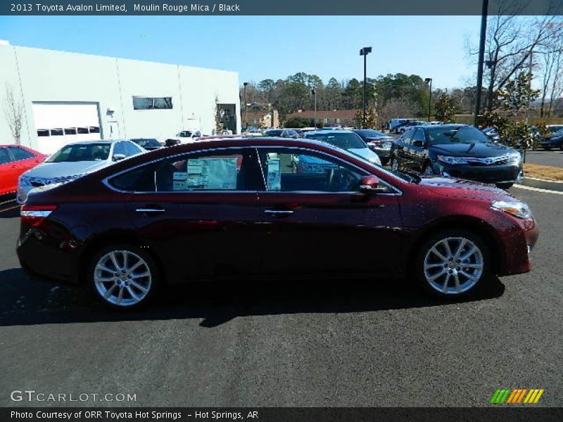 Moulin Rouge Mica / Black 2013 Toyota Avalon Limited