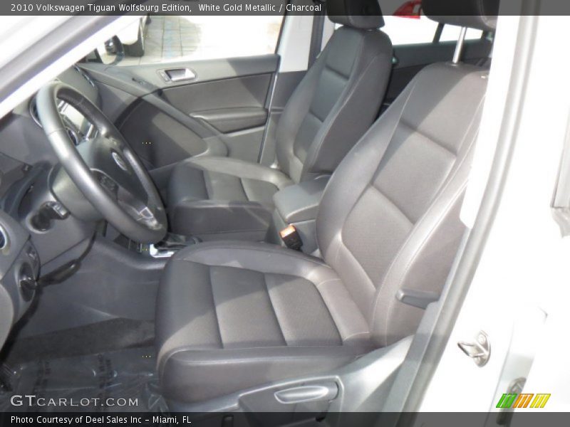 Front Seat of 2010 Tiguan Wolfsburg Edition