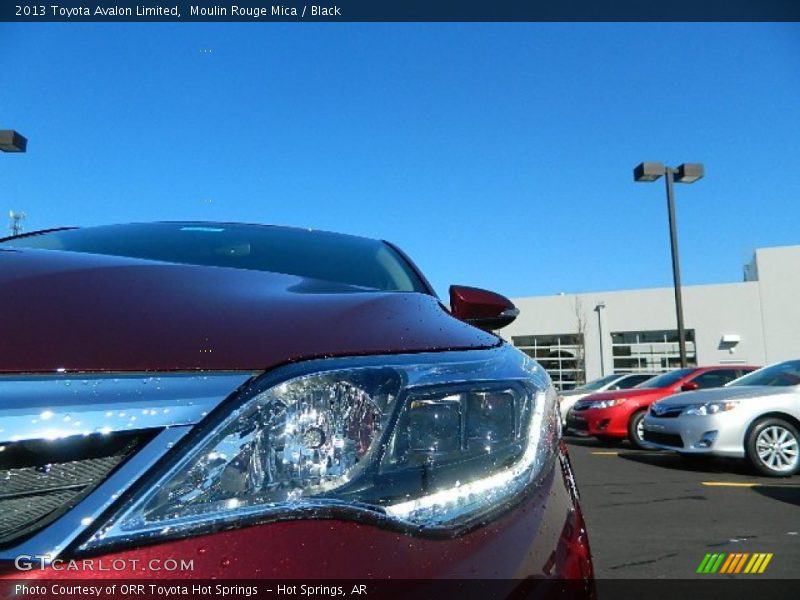 Moulin Rouge Mica / Black 2013 Toyota Avalon Limited
