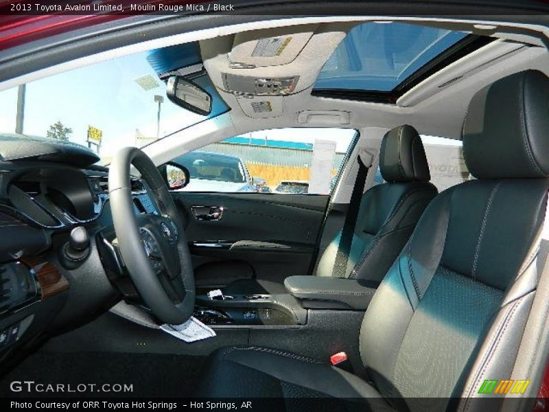 Moulin Rouge Mica / Black 2013 Toyota Avalon Limited
