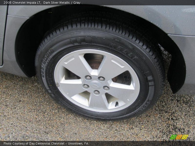 Dark Silver Metallic / Gray 2008 Chevrolet Impala LT