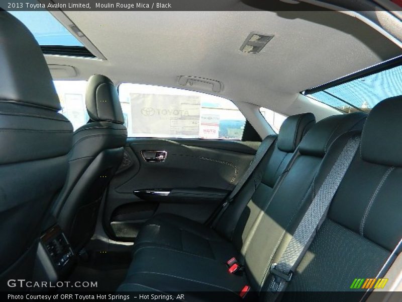 Moulin Rouge Mica / Black 2013 Toyota Avalon Limited