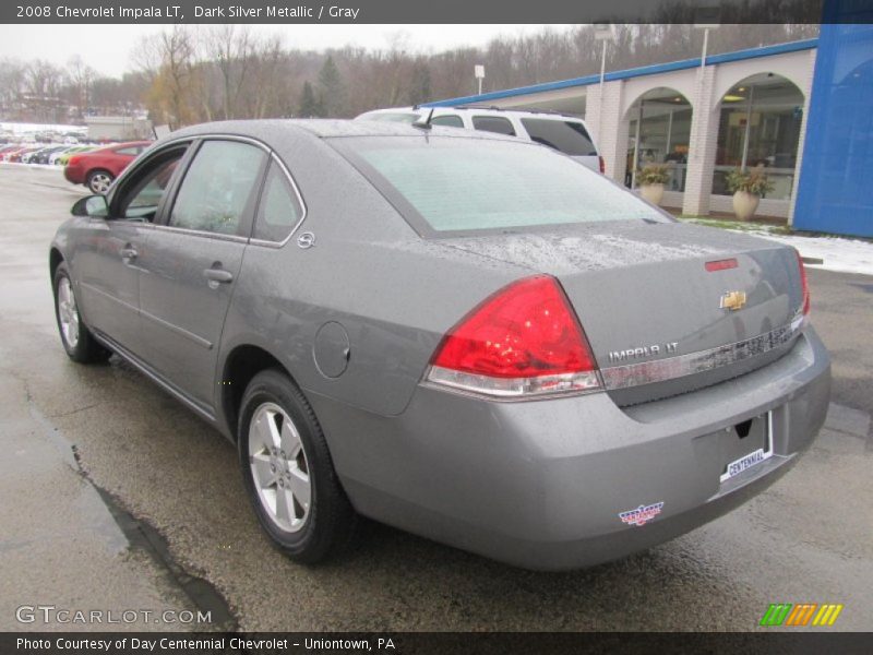 Dark Silver Metallic / Gray 2008 Chevrolet Impala LT