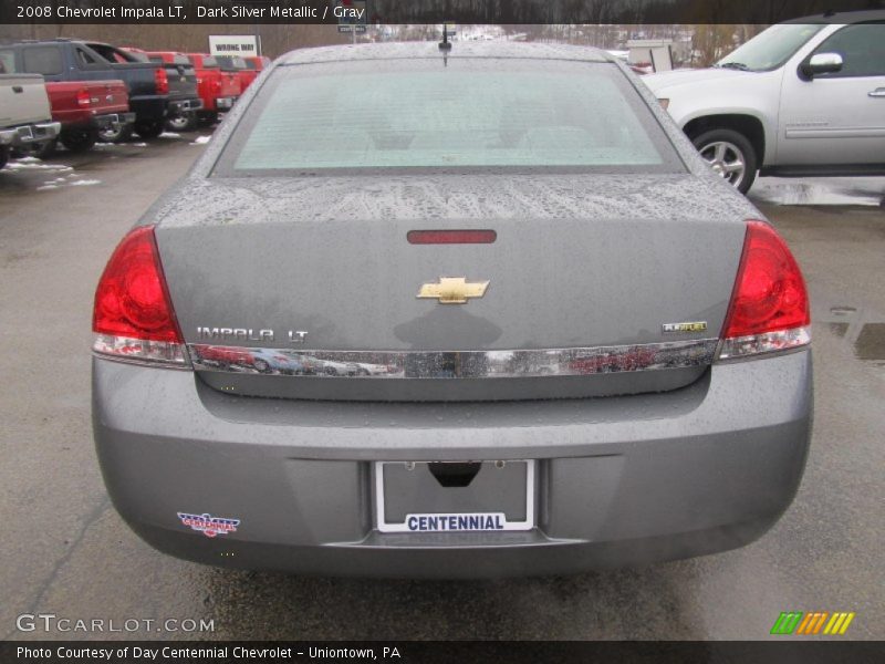Dark Silver Metallic / Gray 2008 Chevrolet Impala LT