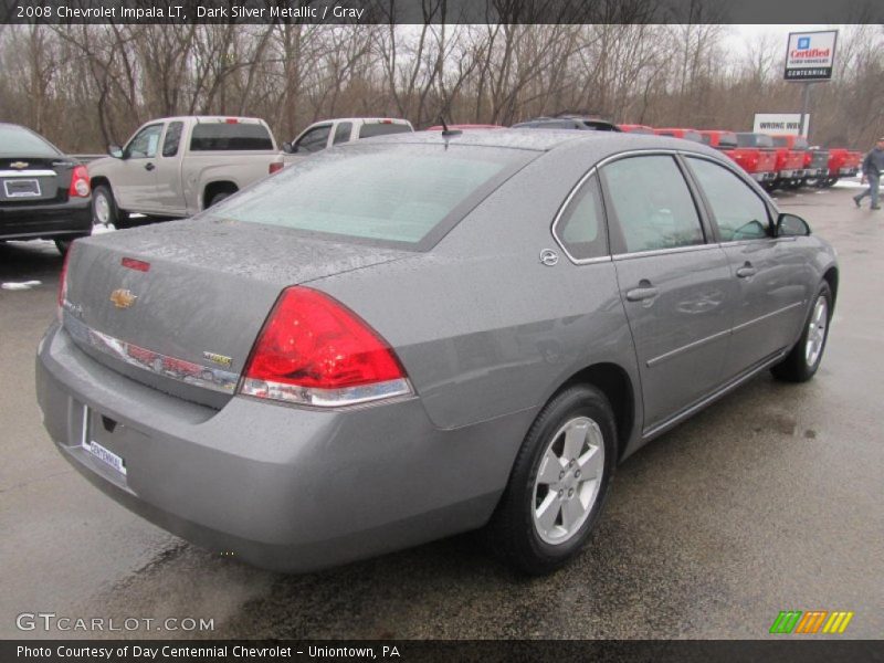 Dark Silver Metallic / Gray 2008 Chevrolet Impala LT
