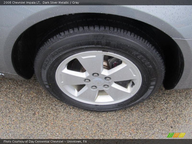 Dark Silver Metallic / Gray 2008 Chevrolet Impala LT