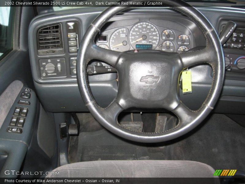  2002 Silverado 2500 LS Crew Cab 4x4 Steering Wheel