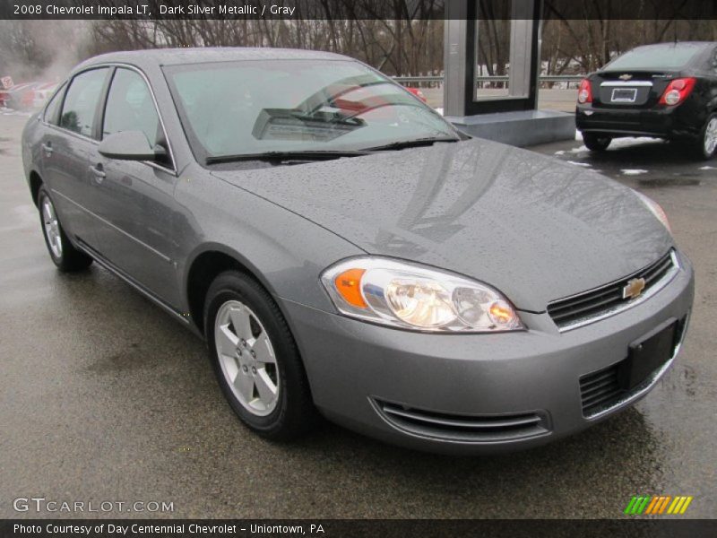 Dark Silver Metallic / Gray 2008 Chevrolet Impala LT