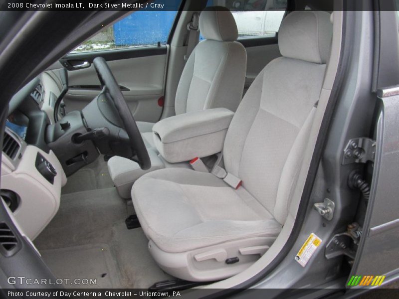 Dark Silver Metallic / Gray 2008 Chevrolet Impala LT