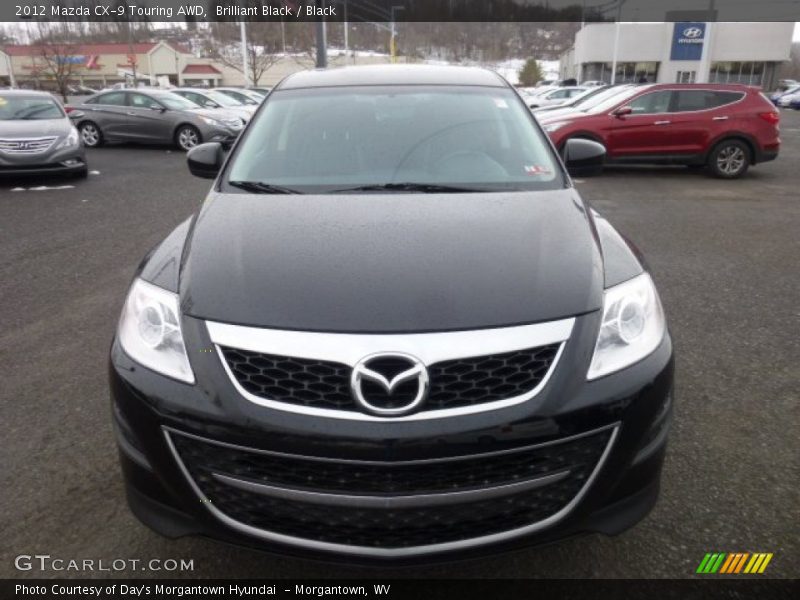 Brilliant Black / Black 2012 Mazda CX-9 Touring AWD