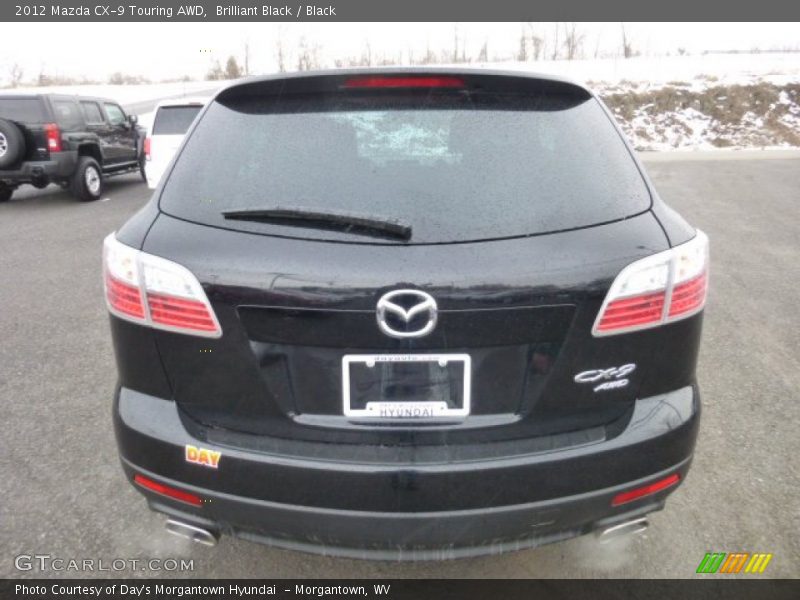 Brilliant Black / Black 2012 Mazda CX-9 Touring AWD