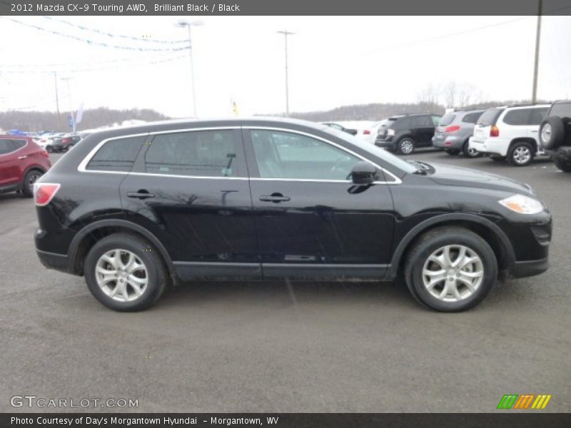 Brilliant Black / Black 2012 Mazda CX-9 Touring AWD