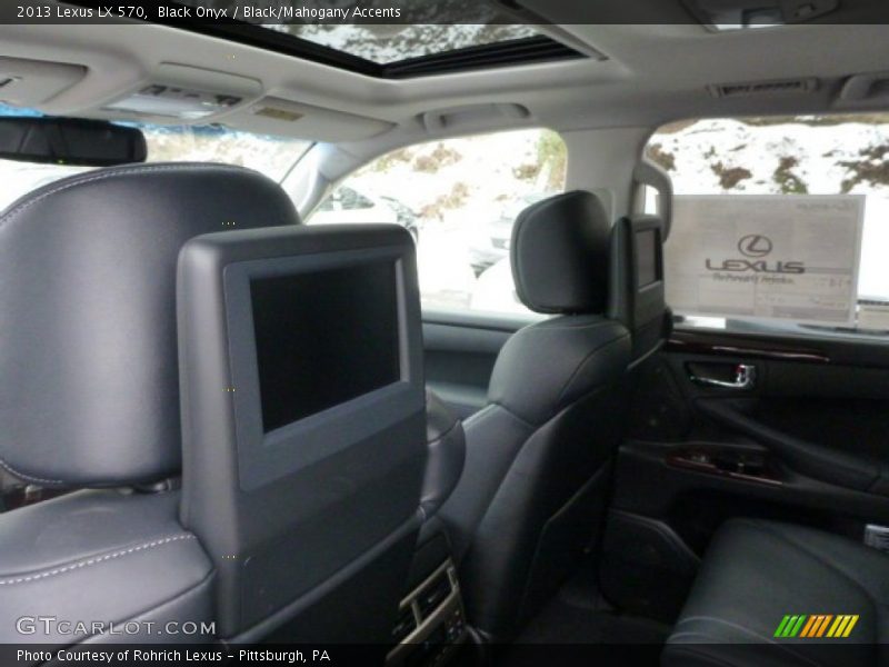 Black Onyx / Black/Mahogany Accents 2013 Lexus LX 570