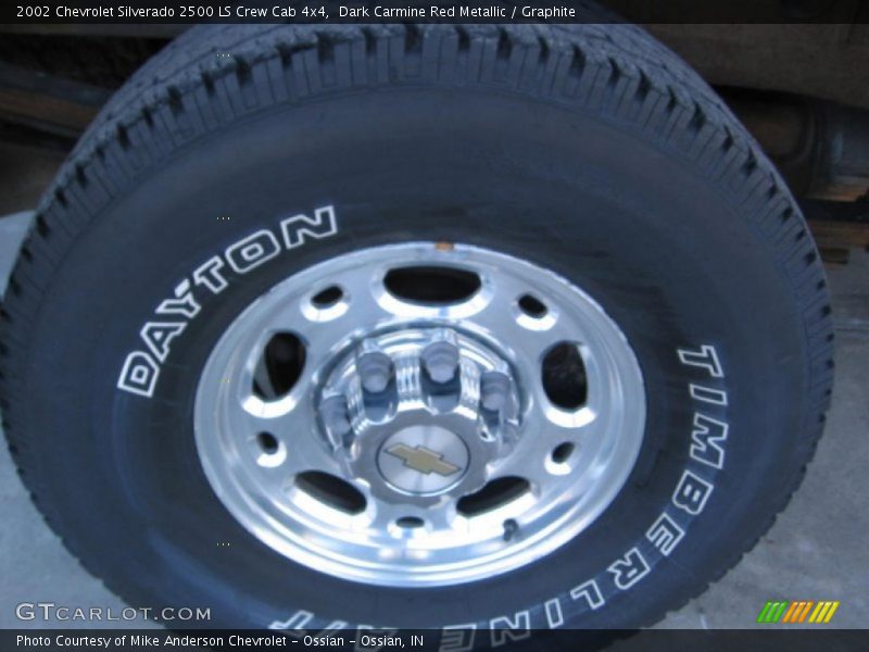  2002 Silverado 2500 LS Crew Cab 4x4 Wheel
