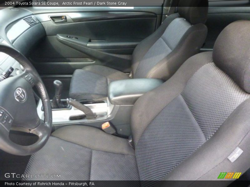 Arctic Frost Pearl / Dark Stone Gray 2004 Toyota Solara SE Coupe