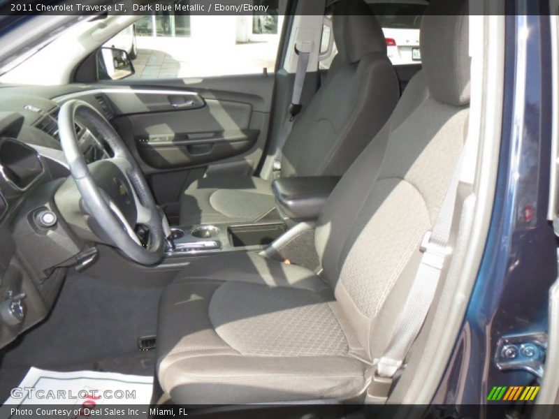 Front Seat of 2011 Traverse LT