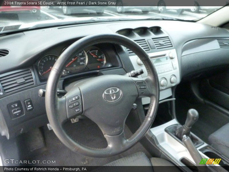 Arctic Frost Pearl / Dark Stone Gray 2004 Toyota Solara SE Coupe