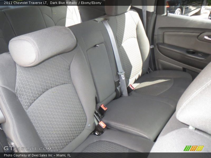 Rear Seat of 2011 Traverse LT