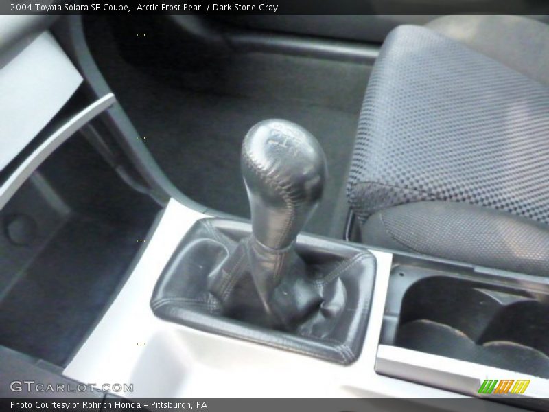 Arctic Frost Pearl / Dark Stone Gray 2004 Toyota Solara SE Coupe