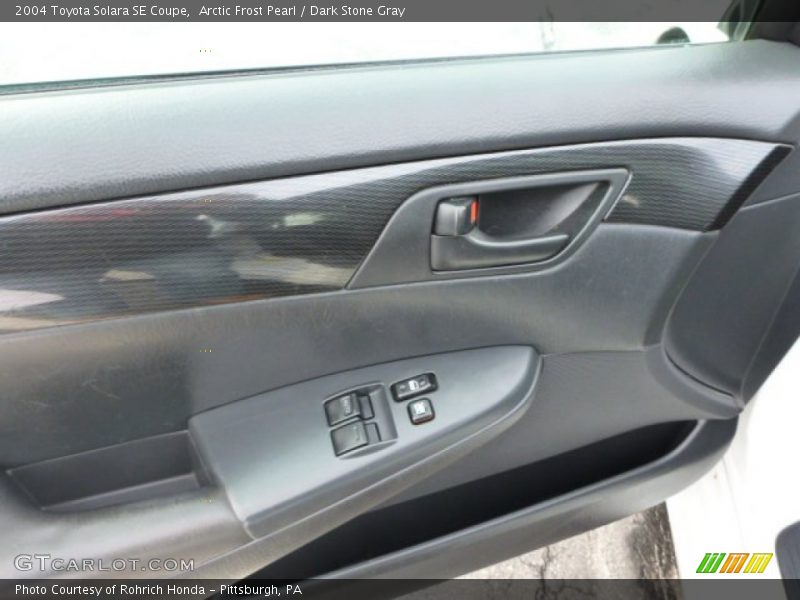 Arctic Frost Pearl / Dark Stone Gray 2004 Toyota Solara SE Coupe